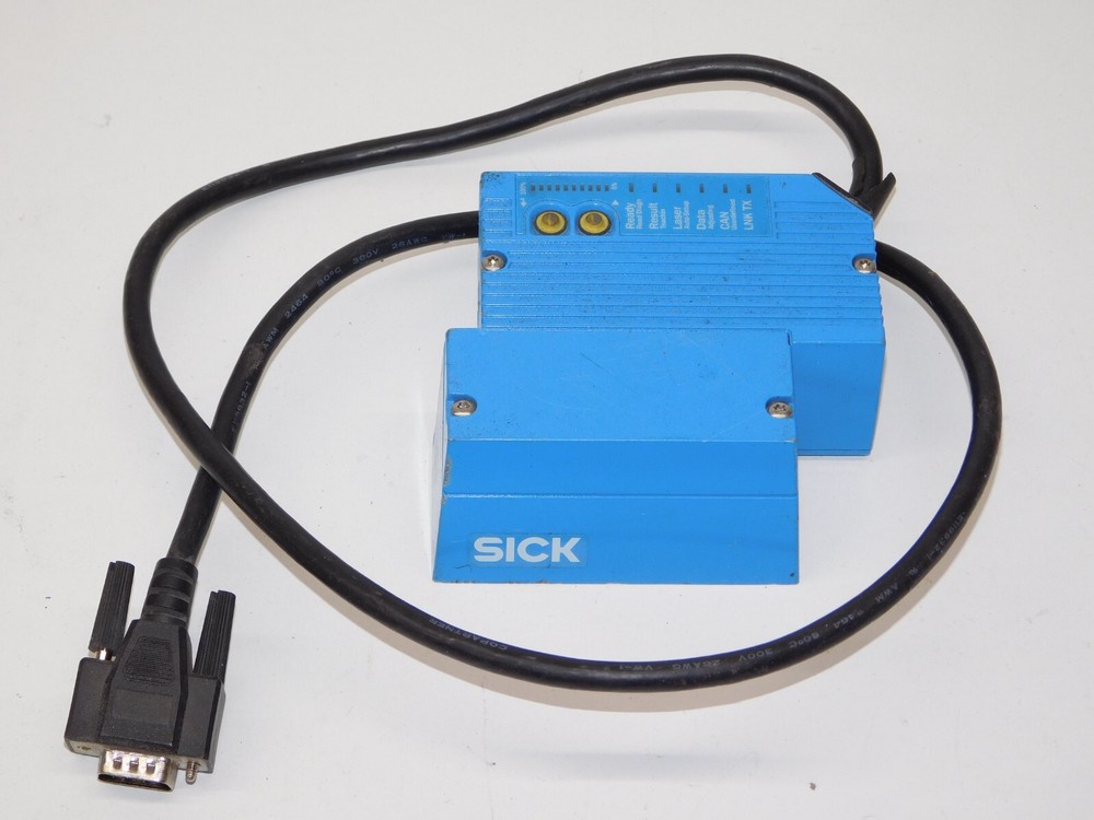 Sick CLV650-6000 1042124 Fixed Mount Barcode Scanner Reader Sensor System Unit