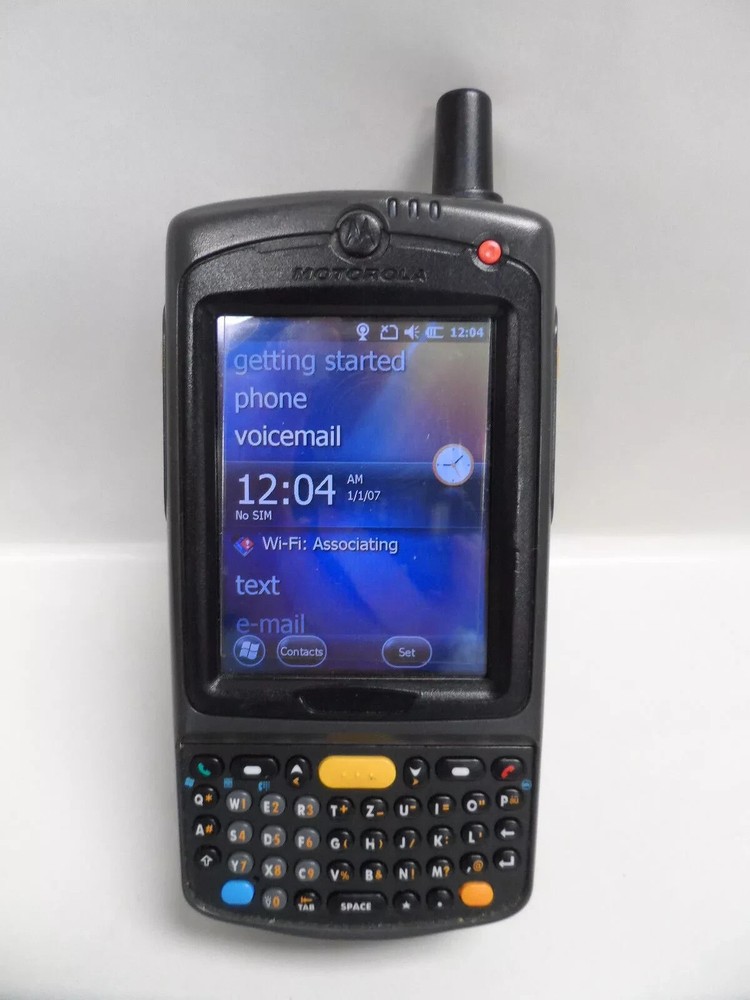 Motorola Symbol Pocket PC Barcode Scanner MC7596 – PZCSKZWG9WR with Battery