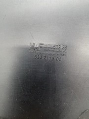 MMF Industries Metal Cash Box Removable Bill & Coin Tray 11.5&Prime;x7.8&Prime; NO KEY