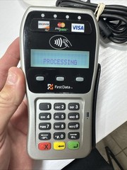 FIRST DATA FD-35 Pin Pad Credit Card Terminal 001791064 For FD130 FD130 DUO