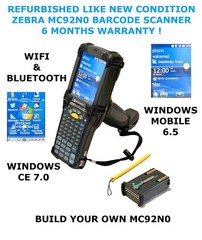 🔥 Zebra MC92N0-G Barcode Scanner MC92 1D & 2D Options – BUILD YOUR OWN MC9200