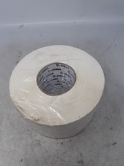 Zebra White Continuous Thermal Transfer Label Roll – 4in x 500ft