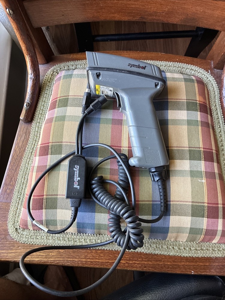 Symbol Technologies LS-3683 Scanner And Cord Untested Barcode Scanner