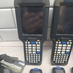 Intermec CK3X Lot Of 3 Units With 7 Batteries And Charging Dock