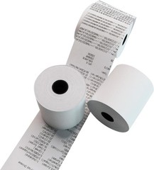 50 Roll 2 1/4&Prime; x 85&prime; Thermal Paper Cash Register Credit Card POS Receipt Paper