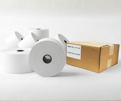 Thermal ATM Receipt Paper BPA Free 3 1/8” X 815’ Heavy Weight 55 GSM Paper