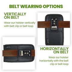 E-Holster Barcode Scanner Holster Belt Clip And Belt Loop Ballistic Nylon
