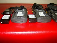 LOT OF 4 Symbol Motorola MC7596-PZCSKQWA9WR MC7596 Barcode Scanner MC75