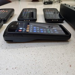 Lot of 5 Toast Go 2 Handheld POS Tablets TG200 with DTC200 Charging Dock (READ)