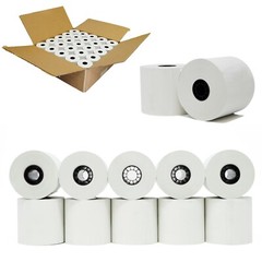 2 1/4&Prime; x 230&prime; BPA Free Thermal Paper Receipt Rolls – 50 Rolls/Case