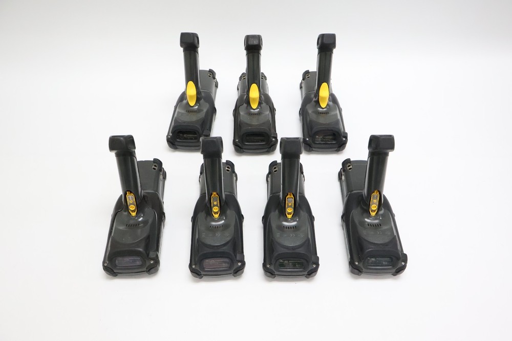 LOT OF 7 Symbol Motorola MC9190-G Wireless Barcode Scanners with Batteries READ!