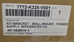 Sealed NCR 7772-K325-V001 Wall Mount Bracket for CX7, Integrated I/O + PSU