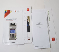 First Data FD400GT (MC8090) Credit Card Reader