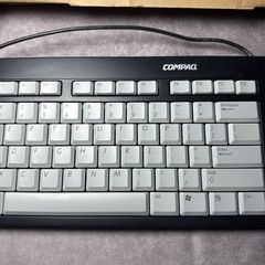 COMPAQ Computer KEYBOARD 5137 Wired ESTATE New Black Gray