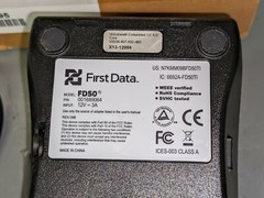 NEW OPEN BOX First Data FD50 Ti Credit Card Reader Terminal With Pin Pad (F4)