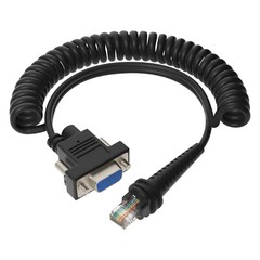 1/2X 16ft Barcode Scanner RS232 to RJ45 Cable For Honeywell 1900 1200G 1202G US