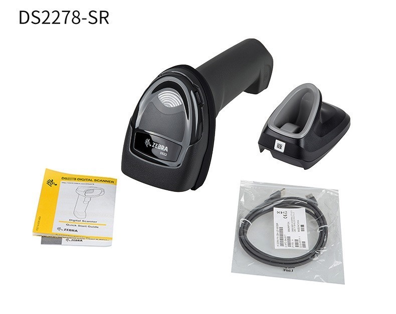 Zebra DS2278-SR00007ZZCN 2D USB Wireless Handheld Barcode Scanner with Cradle