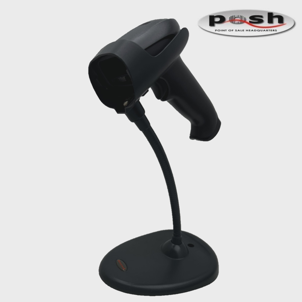 Honeywell Xenon XP 1950GSR-2-EZ-N Barcode Scanner NEW w/ used Stand