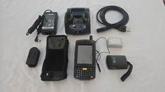 3 Motorola Symbol MC7596 Laser Barcode Scanner Windows Mobile 6.1 WiFi GPS