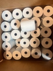 THERMAL RECEIPT ROLLS 3 1/8 [80mm] [3.125 x 230&prime;] – 25 Rolls/BRAND NEW