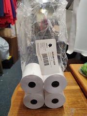 Gorilla Supply Thermal Receipt Paper Rolls 3 1/8 x 230 4 Rolls Left From Pack