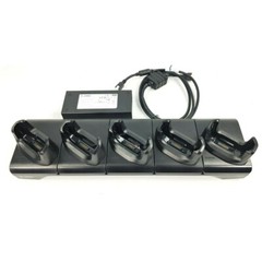 LOT OF 5x Zebra TC56 2D Android 8.1 Mobile Computer +Cradle +New Cases & Handles
