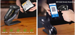 TMSL-56CR Bluetooth Barcode Scanner with USB Cradle & Data Parsing License