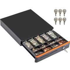 Volcora Cash Register Drawer for Point of Sale POS System with Round Corners …