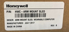LOT – HONEYWELL HWC-ARM BAND/ARM MOUNT SLED & RING SCANNERS for 75e |010-8101902