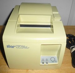 STAR MICRONICS TSP100 TSP113U POS THERMAL RECEIPT PRINTER – USB PORT – TESTED