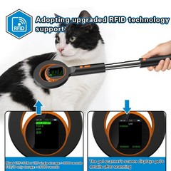 UHF Pet Microchip Scanner Scalable UHF RFID EMID Micro Animal Chip Reader with