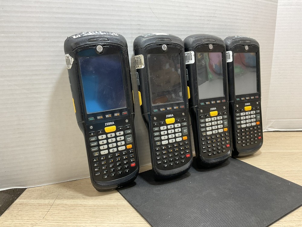 Zebra Motorola MC959B-Handheld Barcode Scanner /lot Of 4 /MAR-482
