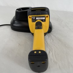 Adesso NuScan 4100B Black Bluetooth Antimicrobial Waterproof CCD Barcode Scanner