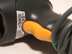 Symbol LS2208-SR20007NA USB handheld barcode scanner black tested as shown