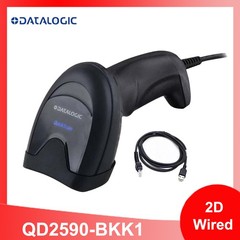 Datalogic QD2590-BKK1 Handheld Corded 2D Imager Barcode Scanner with USB Cable