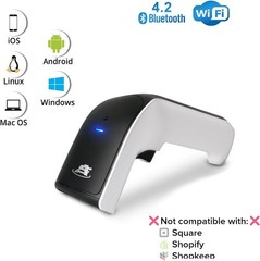ScanAvenger SA 9010 Bluetooth Barcode Scanner Wireless 1D 2D QR Read No dongle