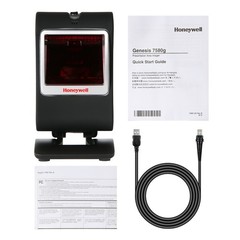 Honeywell Genesis MK7580-30B38-02-A 2D Desktop Barcode Scanner with USB Cable