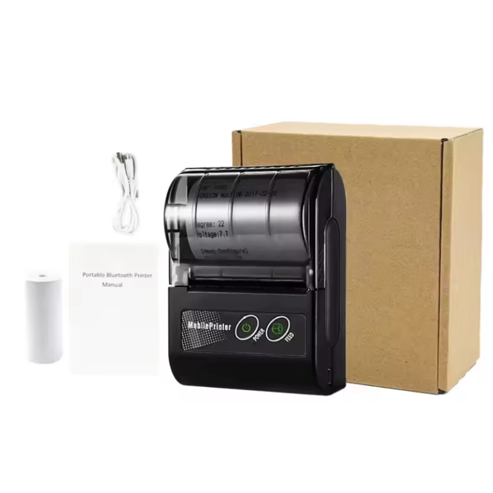 GOOJPRT 58mm Bluetooth Thermal Receipt Printer Portable Mini POS Printer