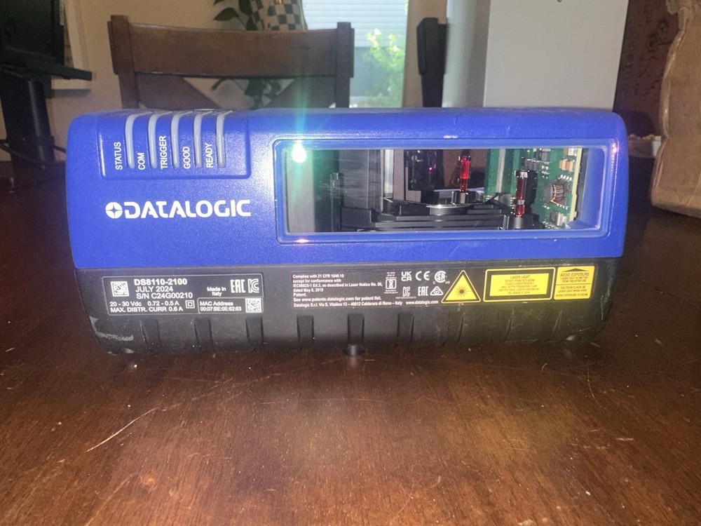 Datalogic Matrix 320 DS8110-2100 Fixed Mount Industrial Barcode Scanner Reader