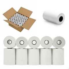 200 Rolls 2 1/4&Prime; x 85&prime; Cash Registers Credit POS Receipt Thermal Paper Lables