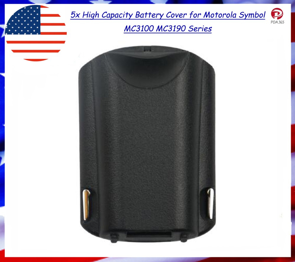 5x High Capacity Battery Cover for Motorola Symbol MC3100 MC3190 Series