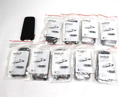 Lot of 10 SpacePole DUO504-02 Duo Adapter for Zebra TC5X Black