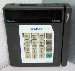 VeriFone TRANZ 330 by VisaNet – Vintage POS Terminal – For Parts