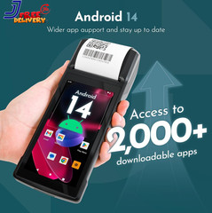 POS Android 14 Receipt Printer Android 14 and 58Mm High Speed Thermal Printer