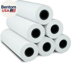 A6 Thermal Paper 6 Rolls(110Mm/4.3&Prime;Width/7M Long,Φ1.18&Prime;) for Portable Printer,Qu