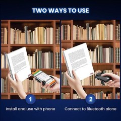 Eyoyo 2D Bluetooth QR Code Scanner Back Clip For Android/iPhone Barcode Reader