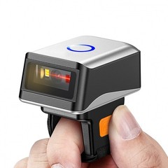 3-in-1 Wireless&Bluetooth&Wired 1D 2D QR Code Ring Barcode Finger Reader Scanner