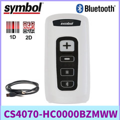 Symbol CS4070-HC0000BZMWW Bluetooth 2D Handheld Barcode Scanner With USB Cable