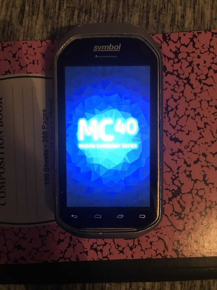 Symbol MC40N0 Handheld Android OS Industrial Barcode Scanner Android Lollipop 5