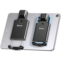 Wireless Barcode Scanner Phone Back Clip 2D QR Code Inventory Reader for iPad PC